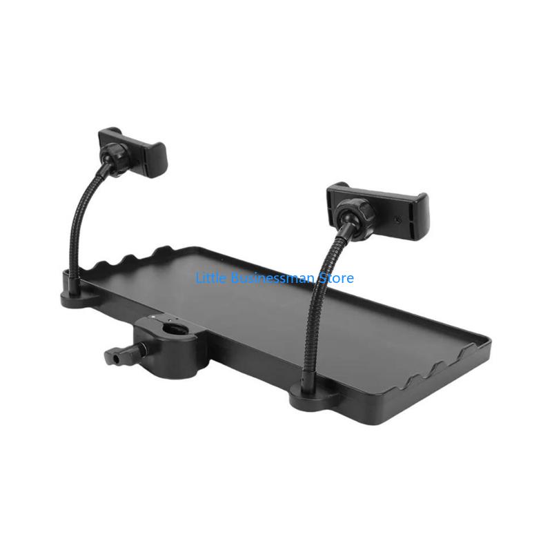Desk Setup Streaming - Bandeja organizadora ABS para tubo 3