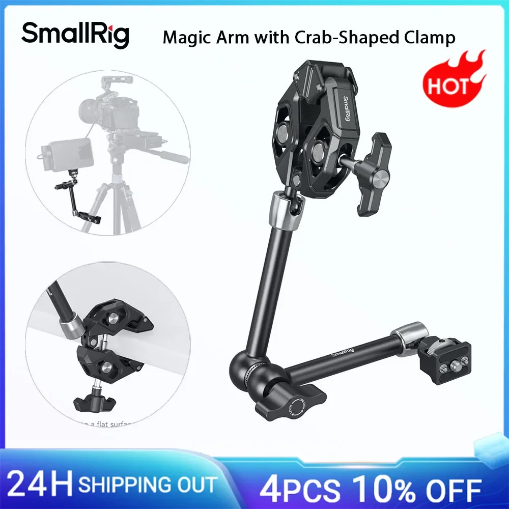 Monitor Arm Clamp - Braço Mágico SmallRig com Grampo em
