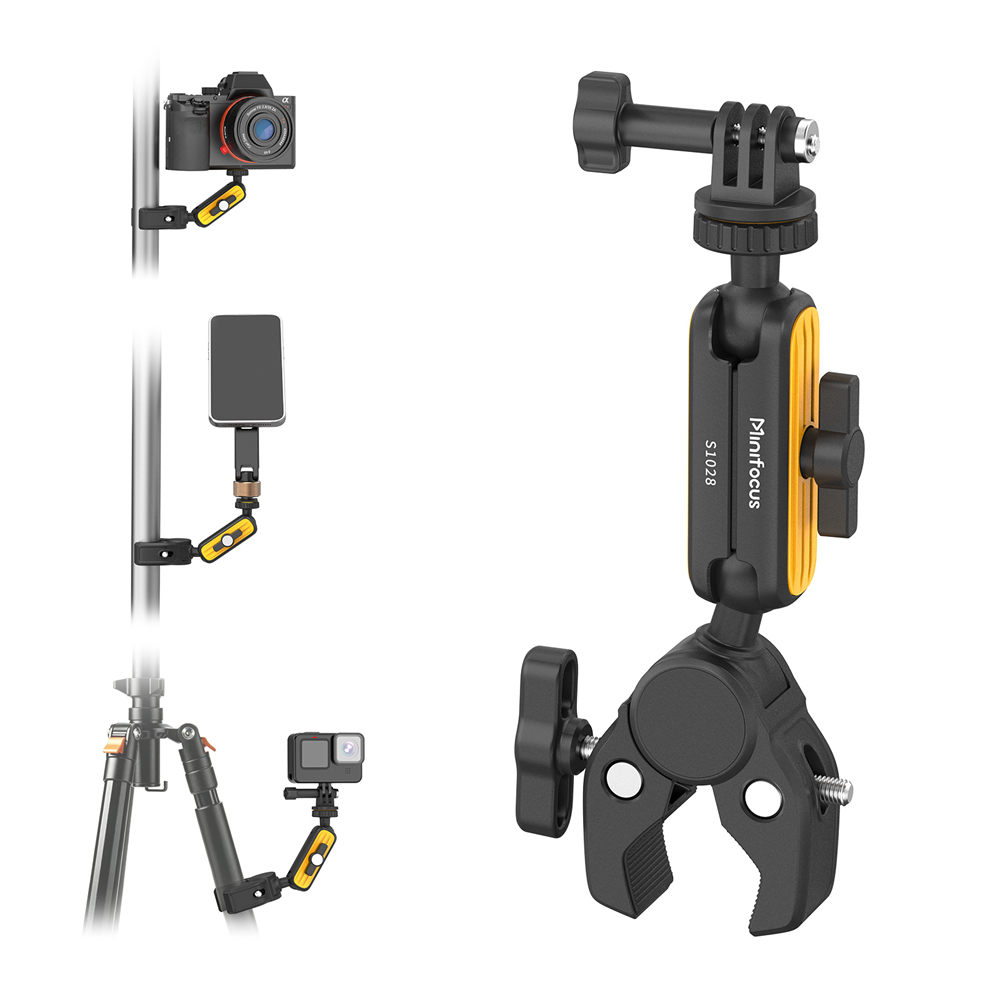 Monitor Arm Clamp - Super Clamp com Rotação de 360