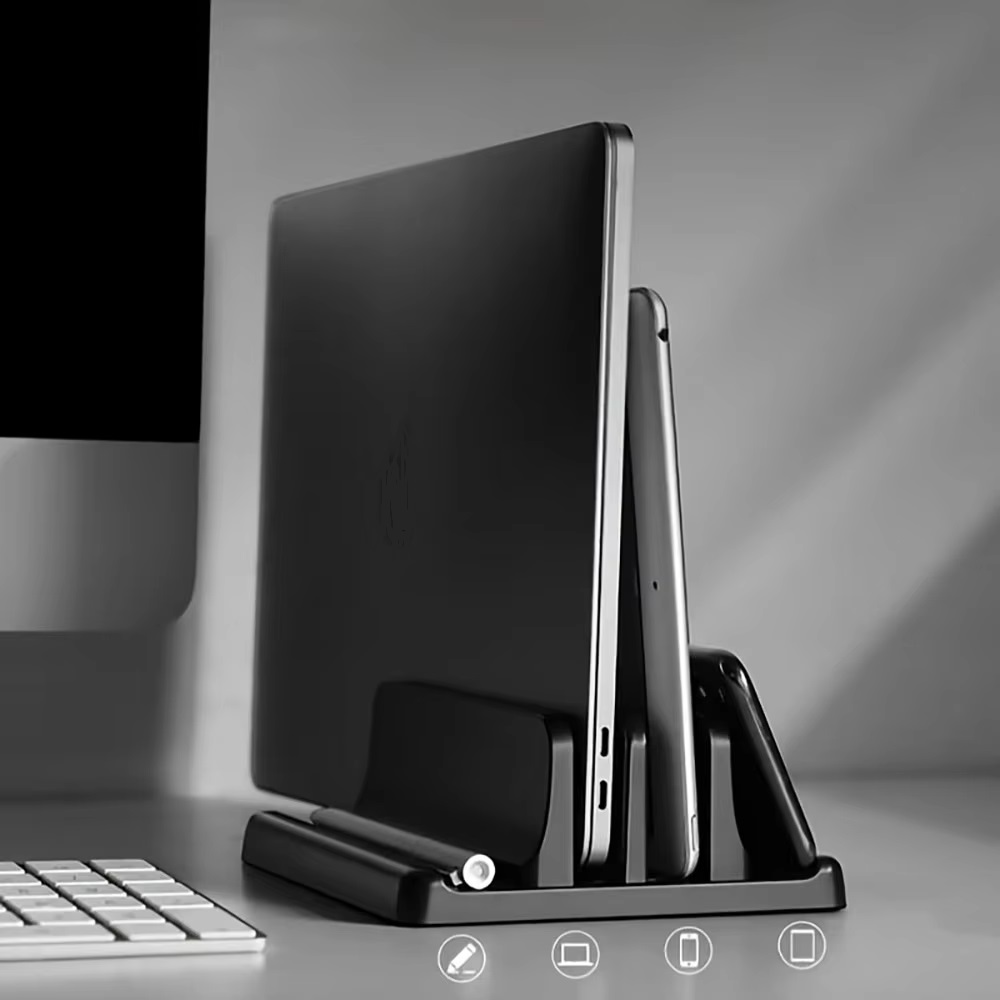 Vertical Laptop Stand - Suporte para laptop, rack de armazenamento