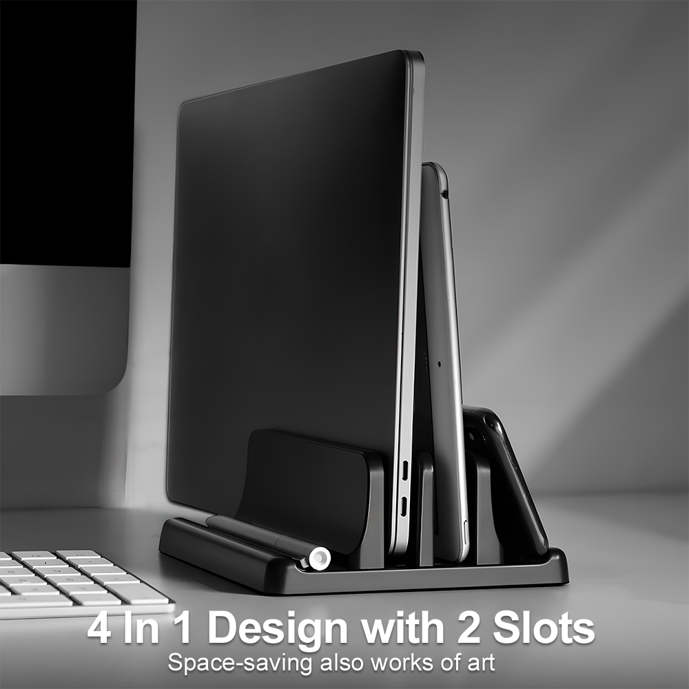 Vertical Laptop Stand - Suporte para Laptop 4 em 1,