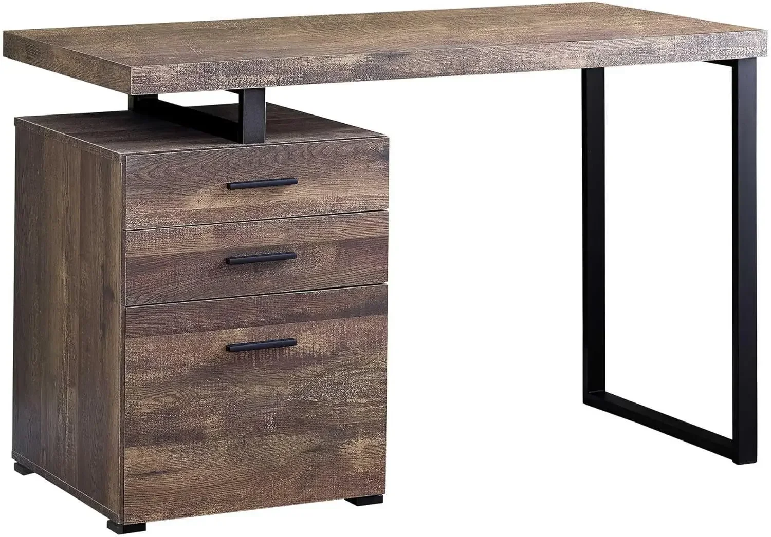 L Shaped Desk Setup - Mesa de Computador com Armário de
