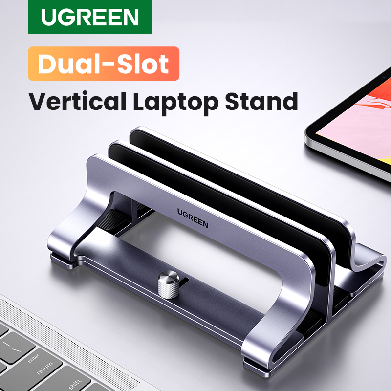 Vertical Laptop Stand - Ugreen portátil vertical suporte portátil dobrável