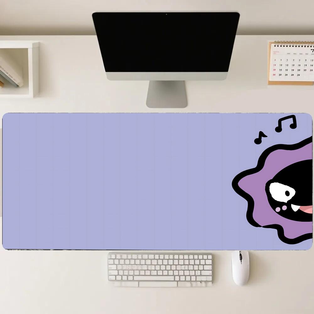 Desk Setup Gadgets - Tapete de Rato Grande Roxo com