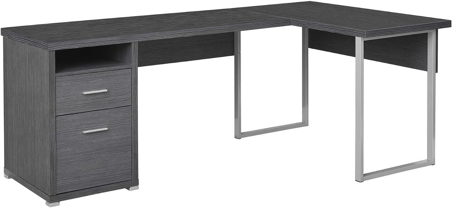 L Shaped Desk Setup - Mesa de Computador I 7257, Escritório