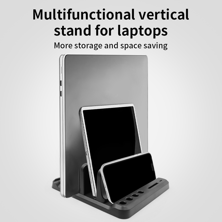Desk Setup Mac - Suporte vertical para laptop, plástico, portátil,