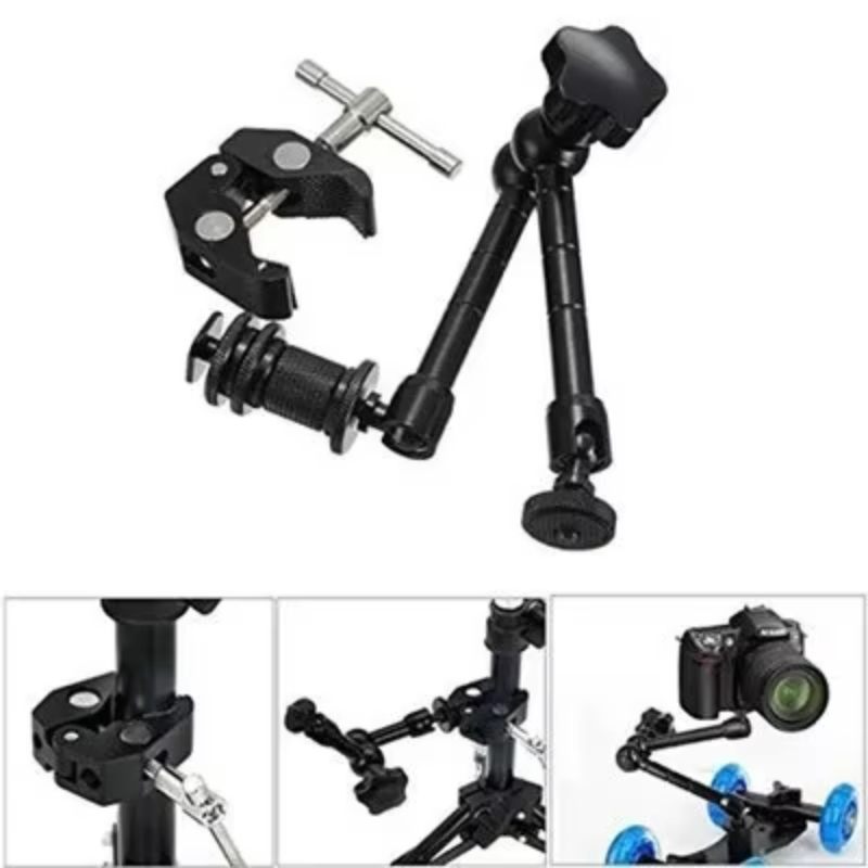 Monitor Arm Clamp - Super Clamp de 7/11 Polegadas com
