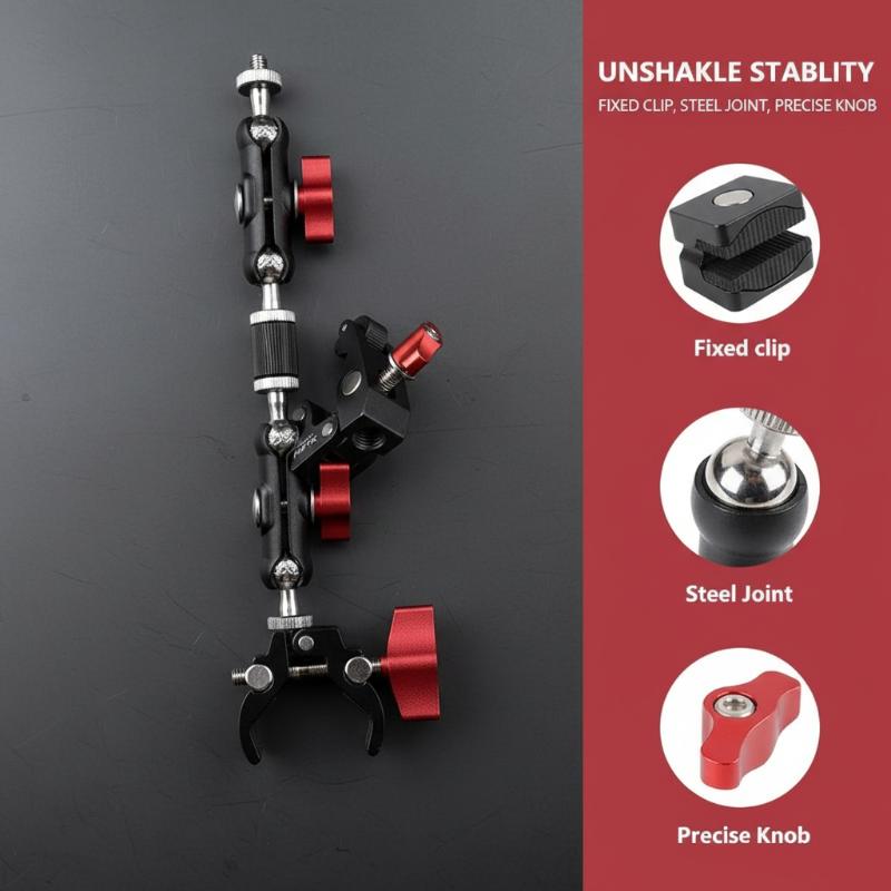 Super Clamp para Câmera 1 Conj - Monitor Arm Clamp avaliação e preço