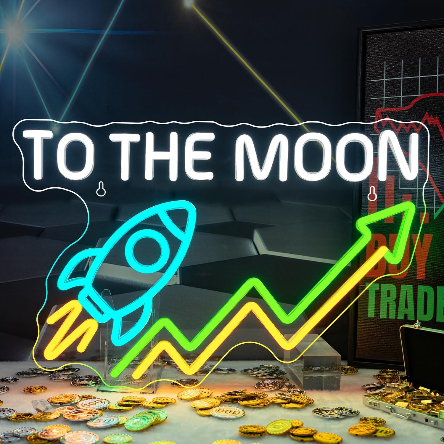 Letreiro de Neon de Ações, Ace - Desk Setup Trading avaliação e preço