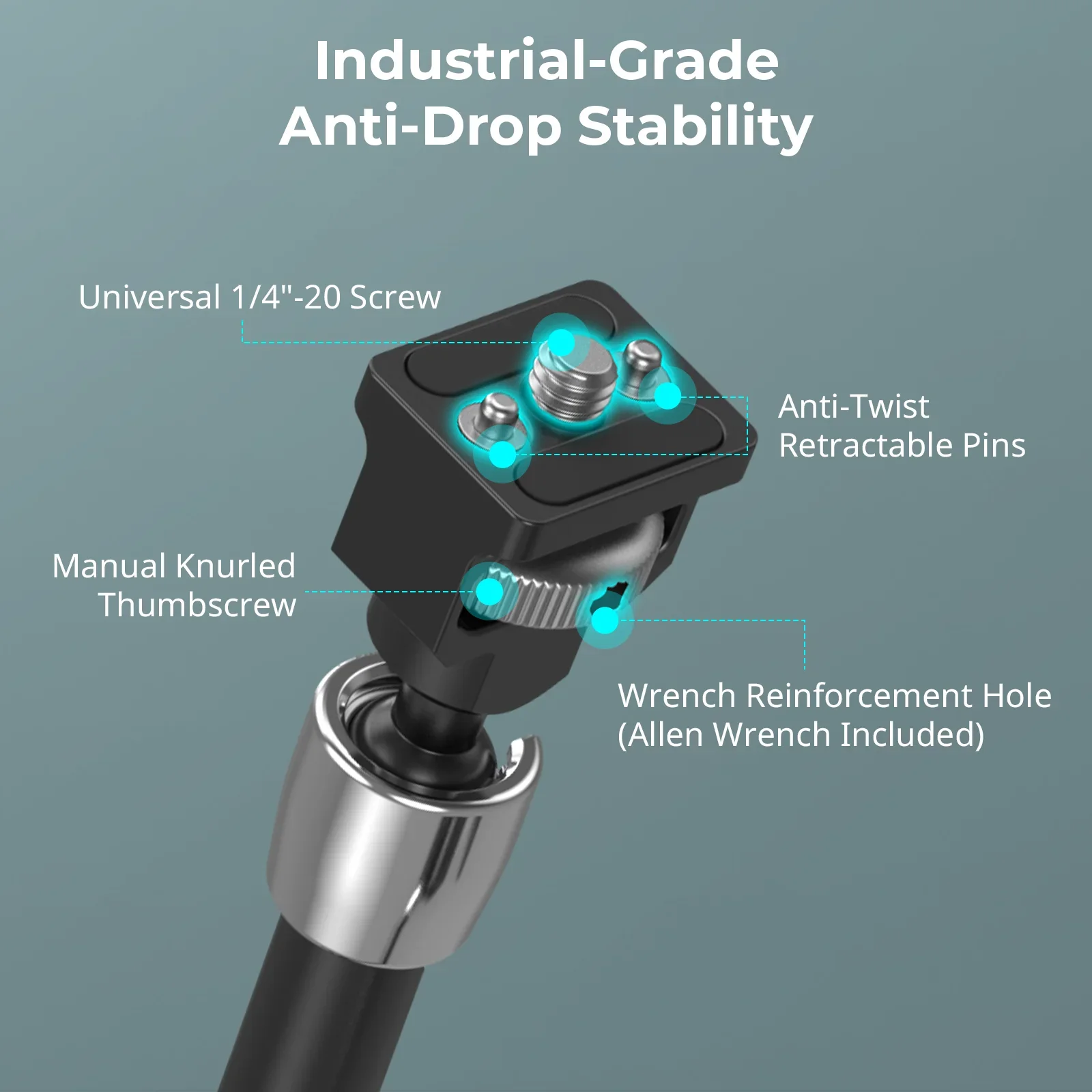 Braço Mágico SmallRig com Gram - Monitor Arm Clamp avaliação e preço