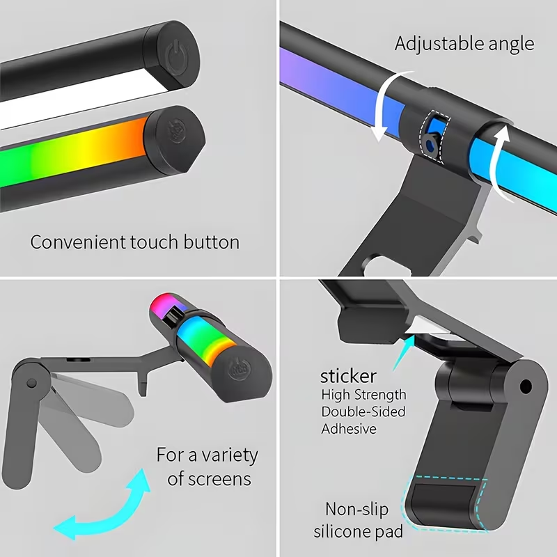 Barra de Luz RGB para Monitor, - Desk Setup Gadgets avaliação e preço