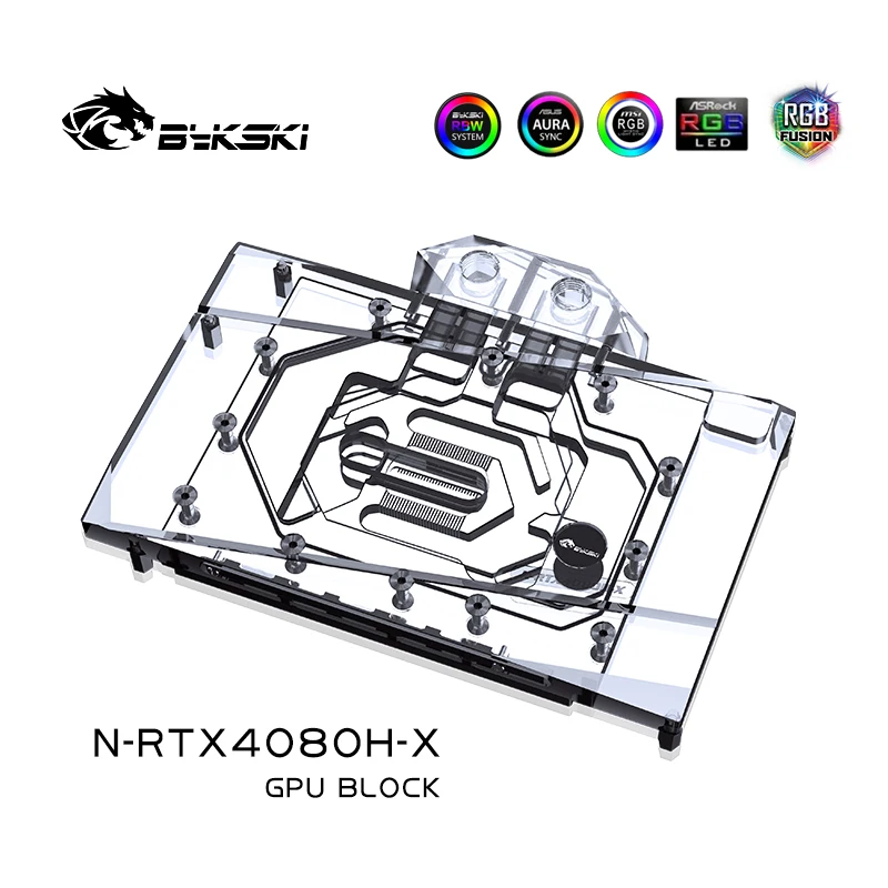 Bykski N-RTX4080H-X GPU Block  - Nvidia Vga Rtx 4080 avaliação e preço