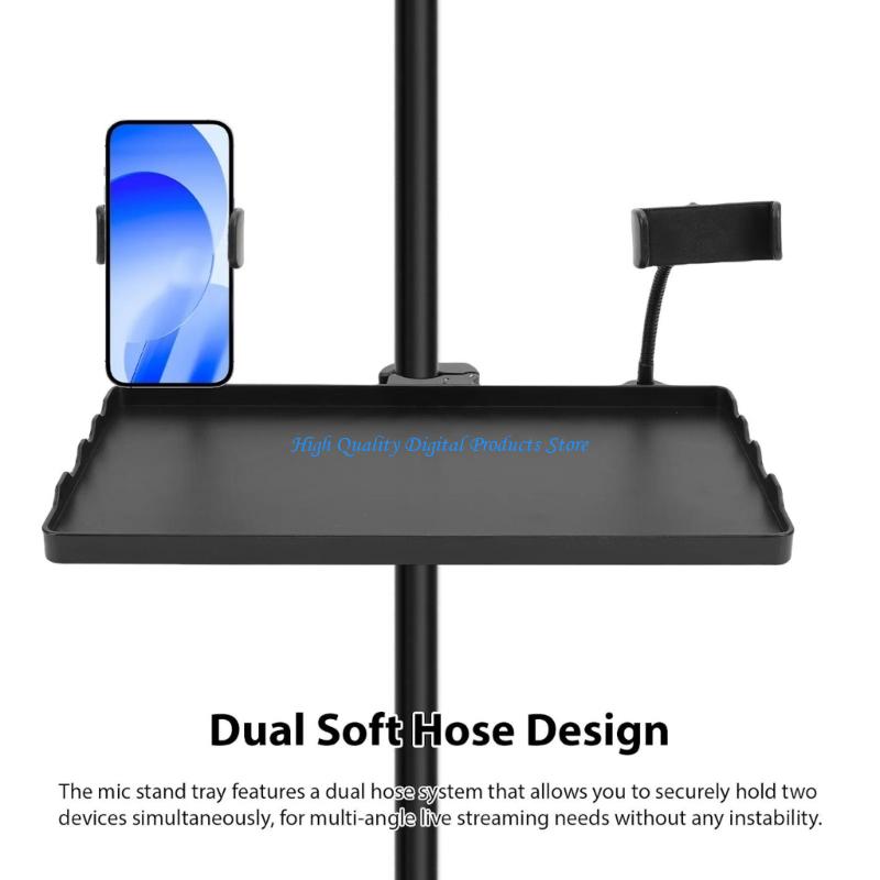Bandeja clipe microfone U2JE p - Desk Setup Streaming avaliação e preço