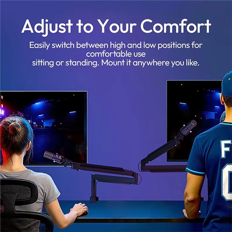 Suporte Ajustável AT82-ZJ05 pa - Desk Setup Streaming avaliação e preço