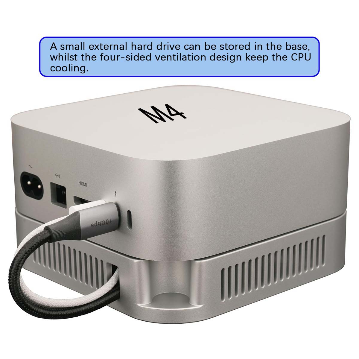 Suporte para Mac Mini M4/M4 Pr - Vertical Laptop Stand avaliação e preço