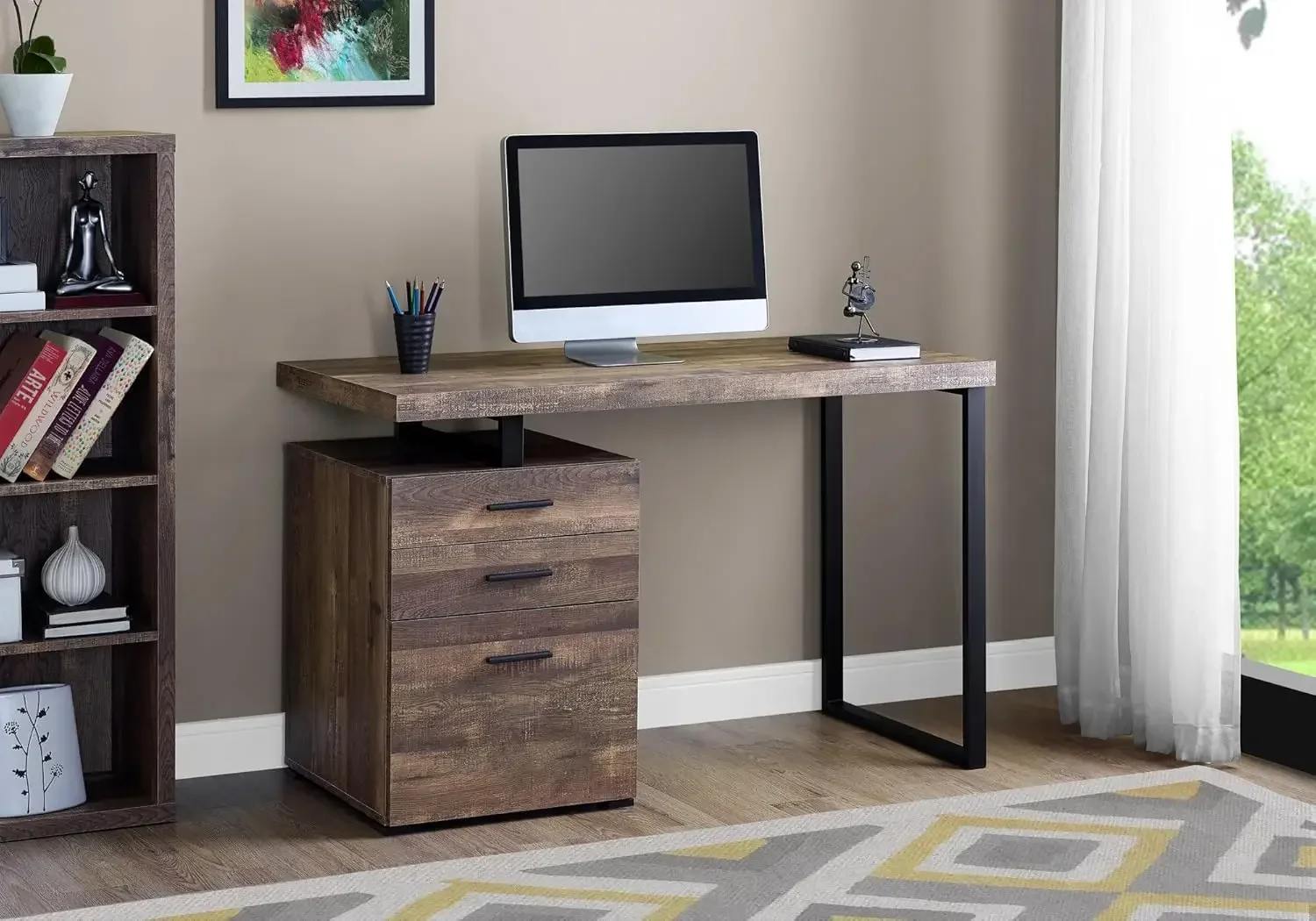 Mesa de Computador com Armário - L Shaped Desk Setup avaliação e preço