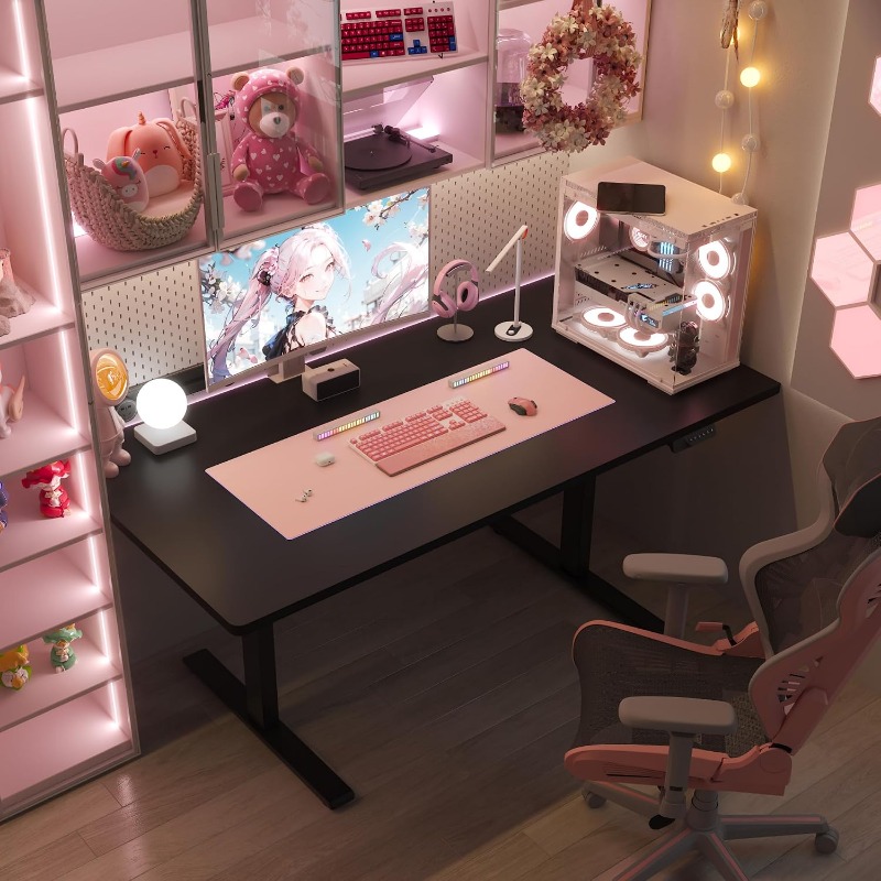 Mesa de Trabalho Elétrica FLEX - Dual Monitor Desk Setup avaliação e preço