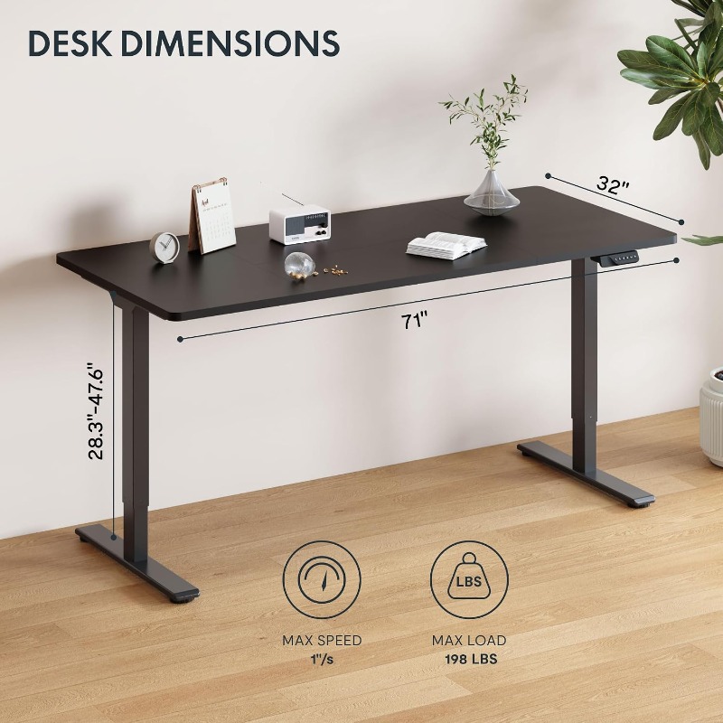 Mesa de Trabalho Elétrica FLEX - Dual Monitor Desk Setup avaliação e preço