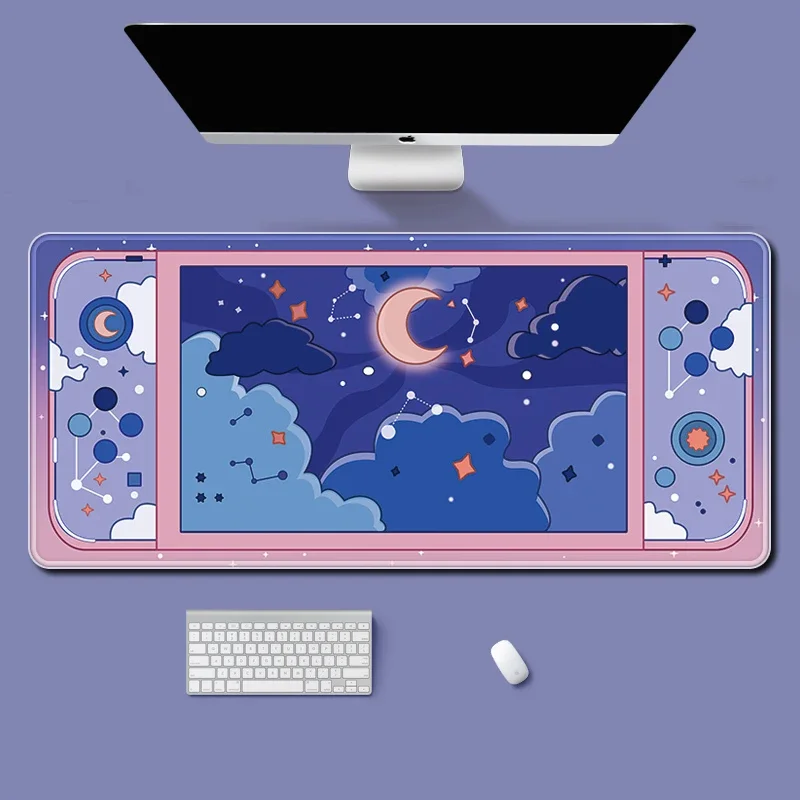 Lua e estrelas grande tapete d - Desk Setup Gadgets avaliação e preço