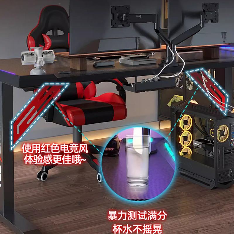 Mesa superior elevatória para  - L Shaped Desk Setup avaliação e preço