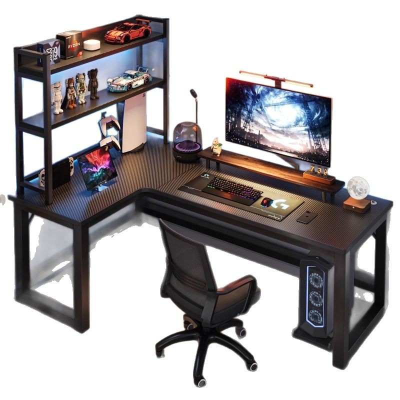 Mesa de computador Mesa de can - L Shaped Desk Setup avaliação e preço