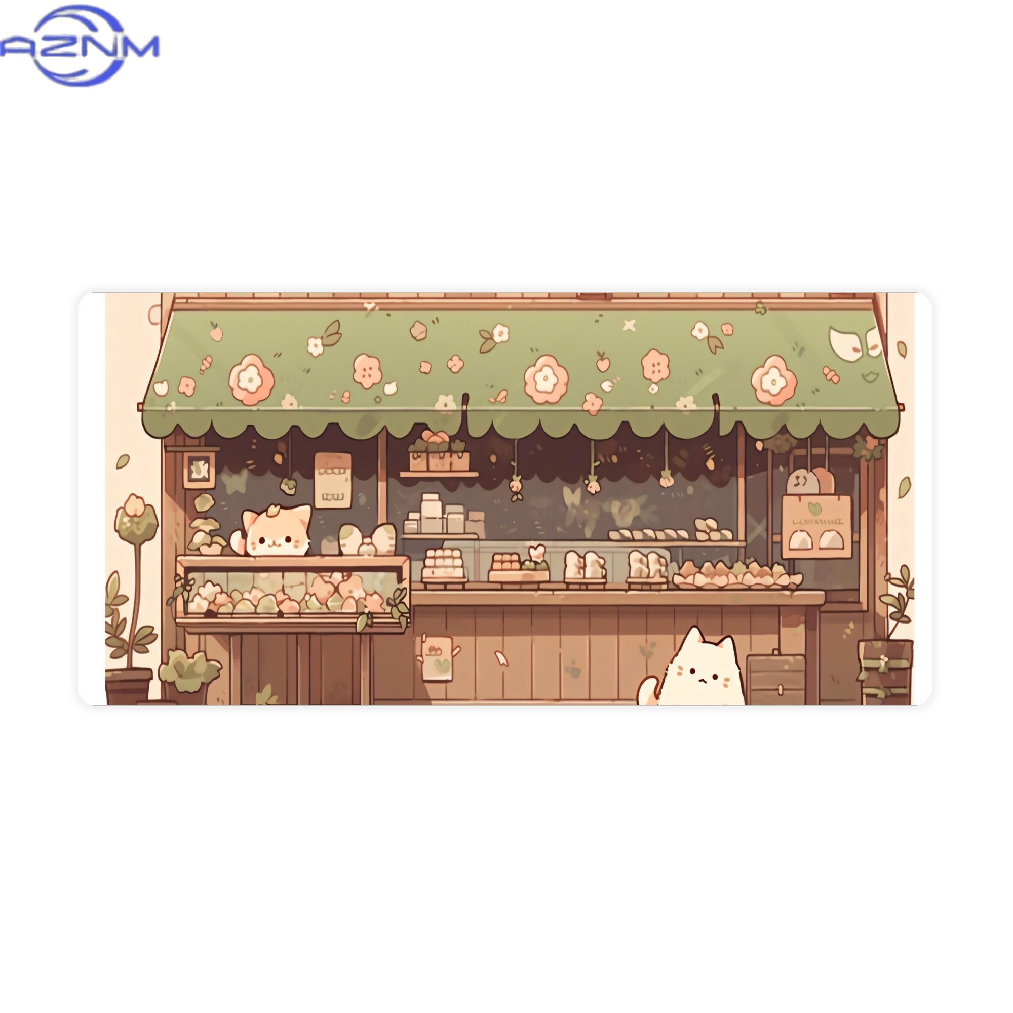 Tapete de Mesa Grande Cat Bake - Desk Setup Streaming avaliação e preço