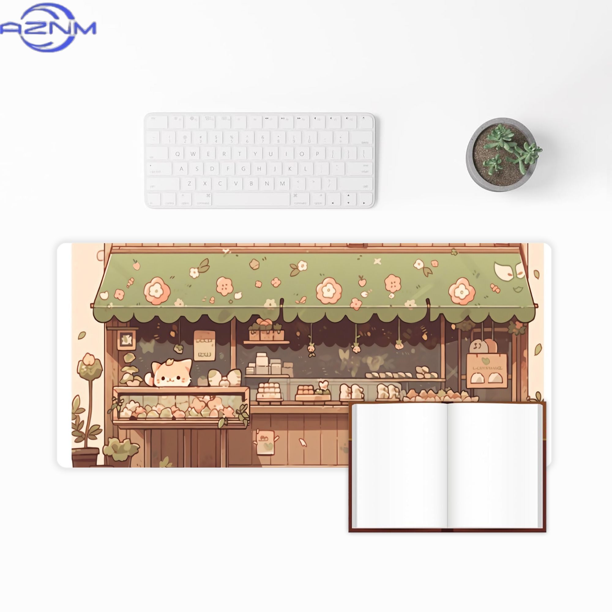 Tapete de Mesa Grande Cat Bake - Desk Setup Streaming avaliação e preço