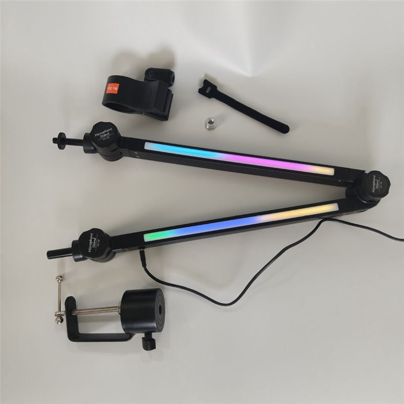 Suporte de Microfone Rotativo  - Desk Setup Streaming avaliação e preço