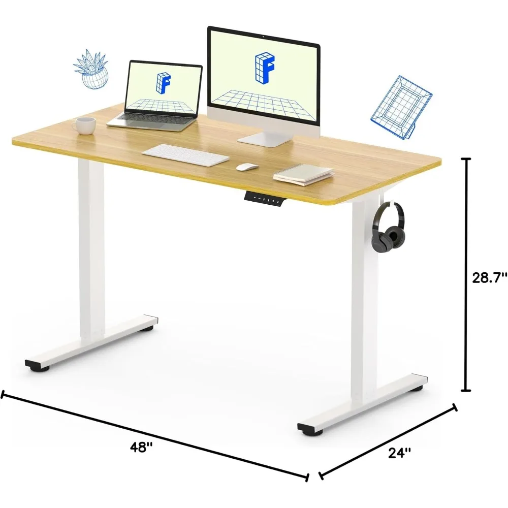 Mesa de Escritório Ergonômica  - Dual Monitor Desk Setup avaliação e preço