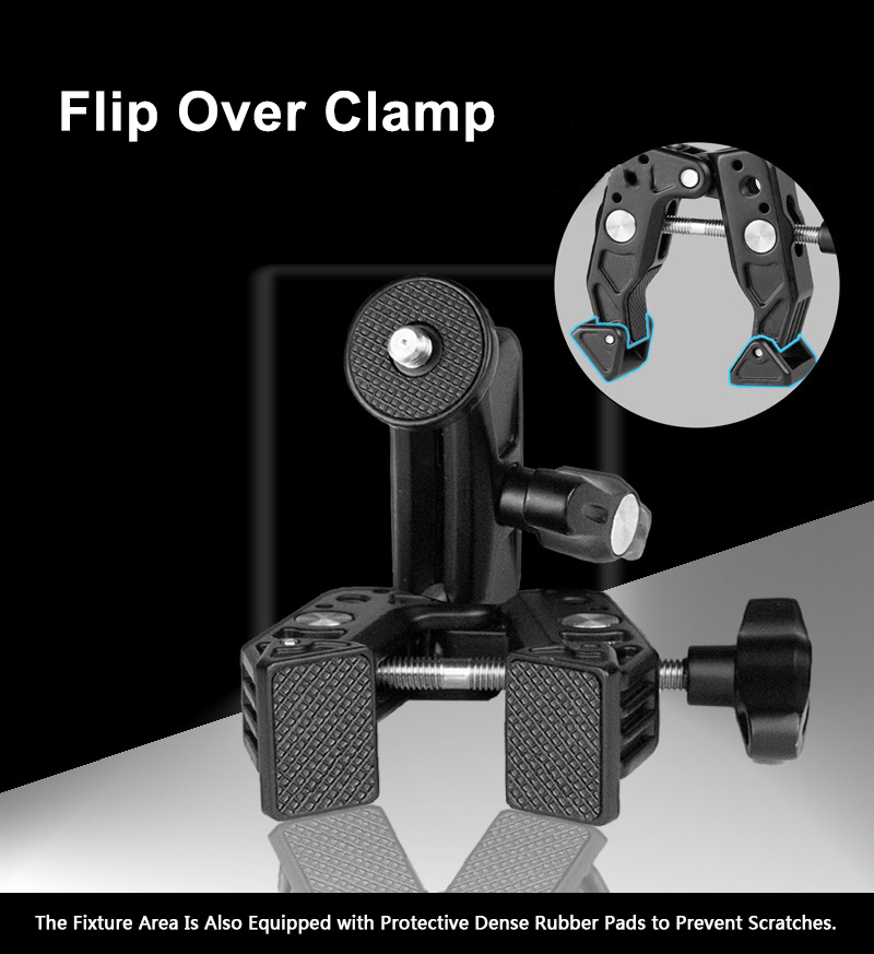 Super braçadeira de metal com  - Monitor Arm Clamp avaliação e preço