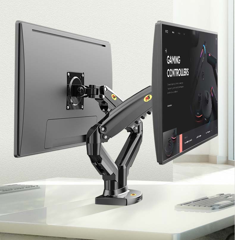 Suporte de Monitor Duplo NB NE - Dual Monitor Desk Setup avaliação e preço