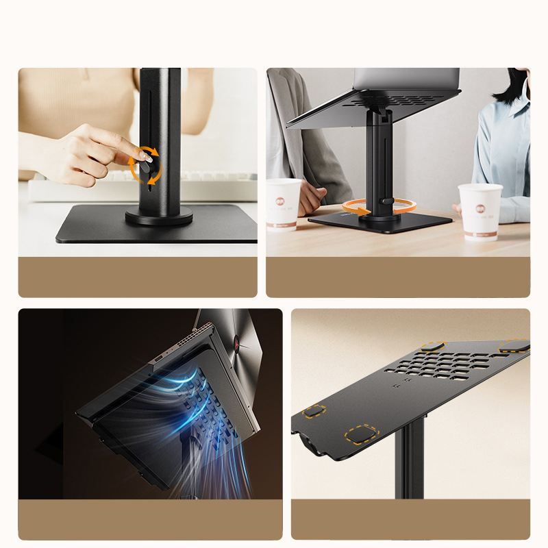 Suporte para laptop com rotaçã - Vertical Laptop Stand avaliação e preço