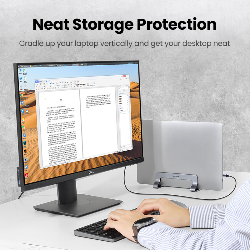 Ugreen vertical portátil supor - Vertical Laptop Stand avaliação e preço